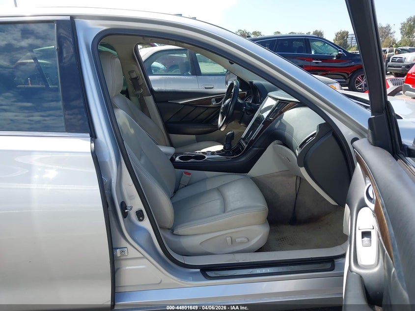 2019 Infiniti Q50 VIN JN1EV7AP5KM510824 IAAI salvage auction — LEFT FRONT, Wait Title, sold $1,450 on 2026-07-23 (photo 5)