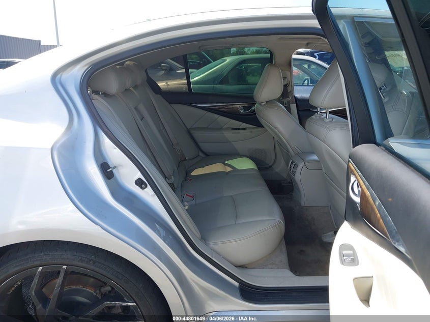 2019 Infiniti Q50 VIN JN1EV7AP5KM510824 IAAI salvage auction — LEFT FRONT, Wait Title, sold $1,450 on 2026-07-23 (photo 8)