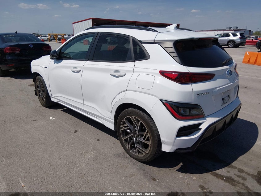 2022 Hyundai Kona VIN KM8K33A38NU835964 IAAI salvage auction — FRONT END, Salvage Title, sold $2,950 on 2026-07-11 (photo 3)