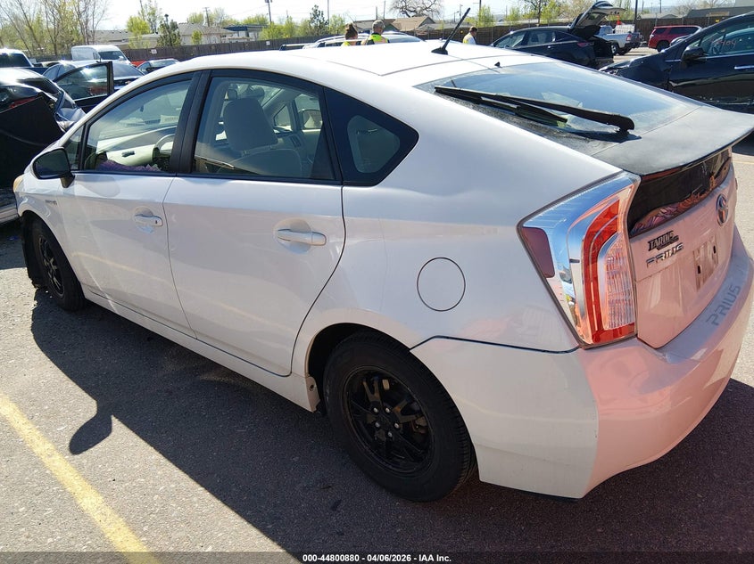 2012 Toyota Prius VIN JTDKN3DUXC5509559 IAAI salvage auction — FRONT END, Wait Title, sold $1,600 on 2026-07-28 (photo 3)