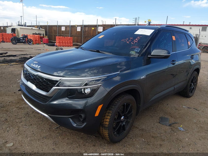 2023 Kia Seltos VIN KNDEUCAA8P7439340 IAAI salvage auction — BIOHAZARD/CHEMICAL, Salvage (Colorado), sold $8,200 on 2026-08-01 (photo 2)