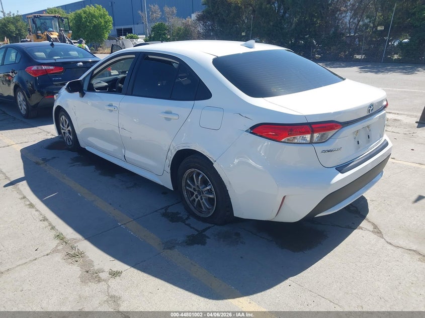 2022 Toyota Corolla VIN JTDEAMDE3N3009250 IAAI salvage auction — LEFT SIDE, Wait Title, sold $6,600 on 2026-07-29 (photo 3)