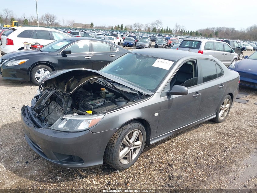 2010 Saab 9-3 VIN YS3FA4BY2A1618295 IAAI salvage auction — FRONT END, Salvage (Illinois), sold $100 on 2026-08-12 (photo 2)