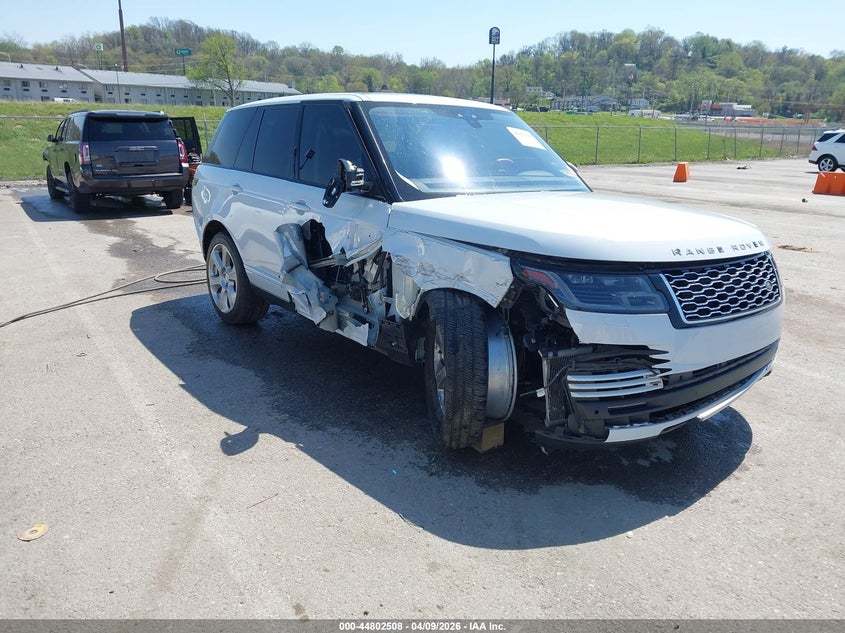 2018 Land rover RANGE ROVER VIN SALGS2SV3JA384583 IAAI salvage auction — SIDE, Salvage Title, sold $7,300 on 2026-07-17 (photo 1)