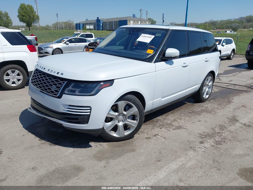 2018 Land rover RANGE ROVER VIN SALGS2SV3JA384583 IAAI salvage auction — SIDE, Salvage Title, sold $7,300 on 2026-07-17 (photo 2)