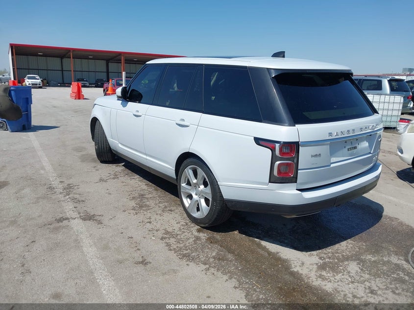 2018 Land rover RANGE ROVER VIN SALGS2SV3JA384583 IAAI salvage auction — SIDE, Salvage Title, sold $7,300 on 2026-07-17 (photo 3)