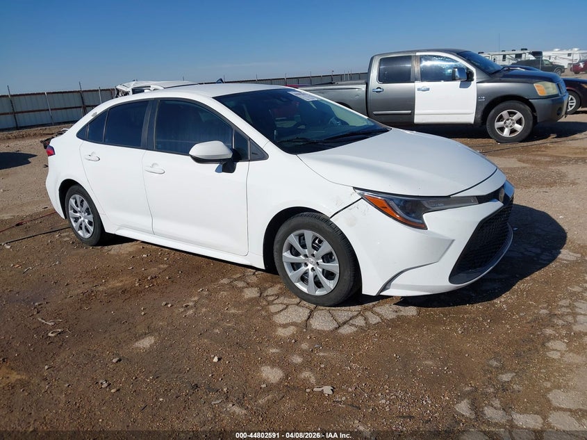 2021 Toyota Corolla VIN 5YFEPMAE8MP215401 IAAI salvage auction — HAIL, Original (Texas), sold $4,250 on 2026-07-29 (photo 1)