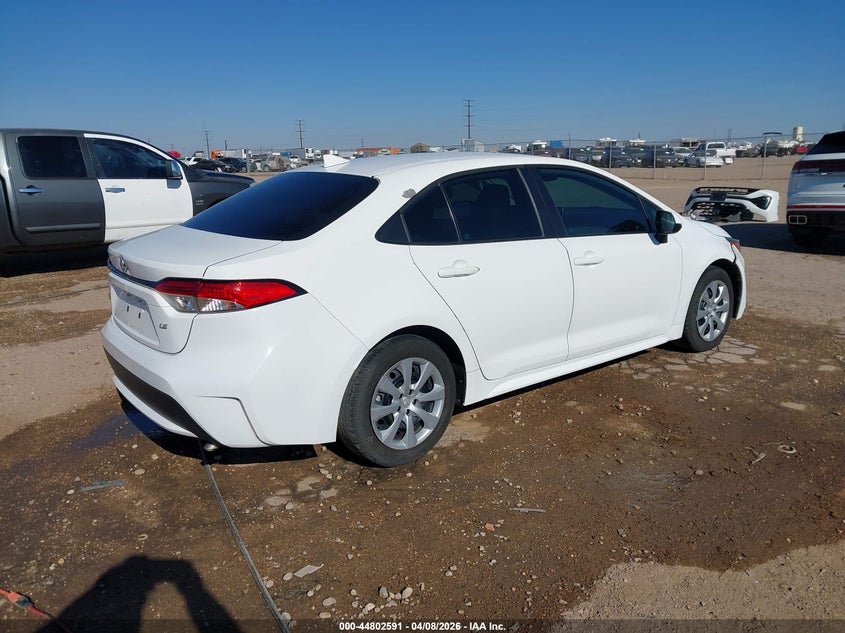 2021 Toyota Corolla VIN 5YFEPMAE8MP215401 IAAI salvage auction — HAIL, Original (Texas), sold $4,250 on 2026-07-29 (photo 4)