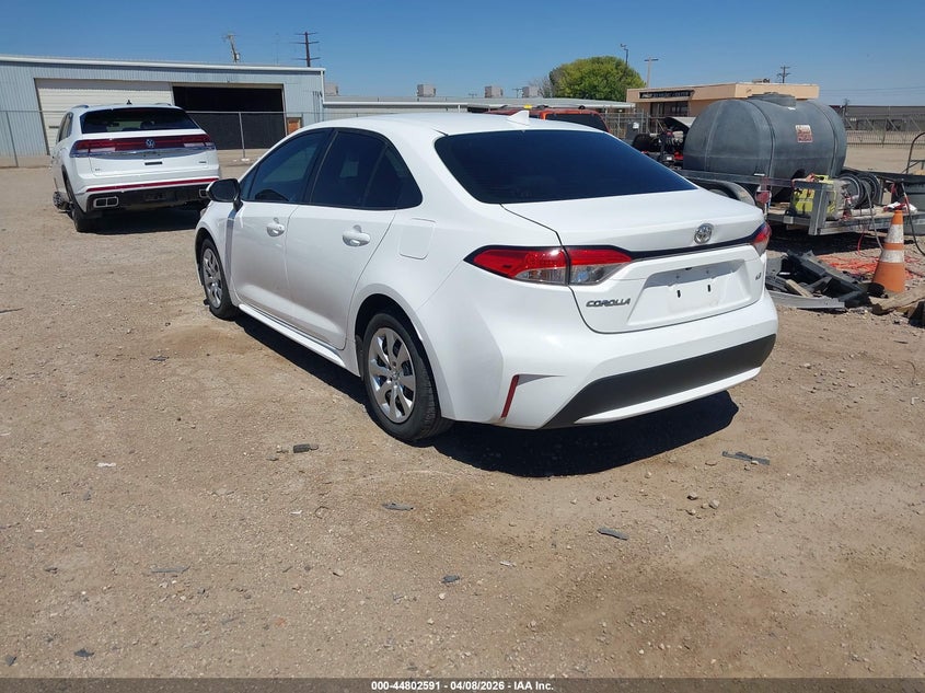 2021 Toyota Corolla VIN 5YFEPMAE8MP215401 IAAI salvage auction — HAIL, Original (Texas), sold $4,250 on 2026-07-29 (photo 3)