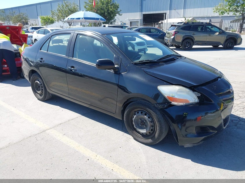 2008 Toyota Yaris VIN JTDBT923281203893 IAAI salvage auction — LEFT FRONT, Salvage (California), sold $700 on 2026-07-06 (photo 1)