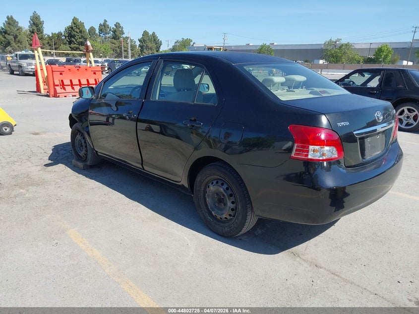 2008 Toyota Yaris VIN JTDBT923281203893 IAAI salvage auction — LEFT FRONT, Salvage (California), sold $700 on 2026-07-06 (photo 3)