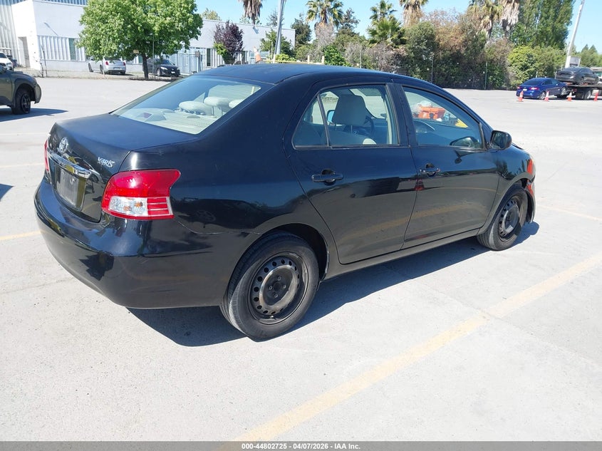 2008 Toyota Yaris VIN JTDBT923281203893 IAAI salvage auction — LEFT FRONT, Salvage (California), sold $700 on 2026-07-06 (photo 4)