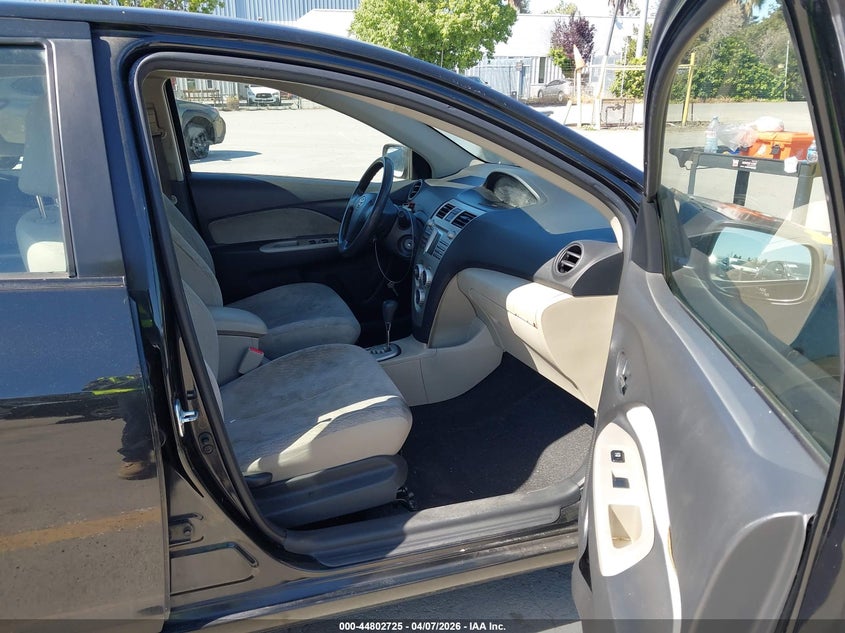 2008 Toyota Yaris VIN JTDBT923281203893 IAAI salvage auction — LEFT FRONT, Salvage (California), sold $700 on 2026-07-06 (photo 5)