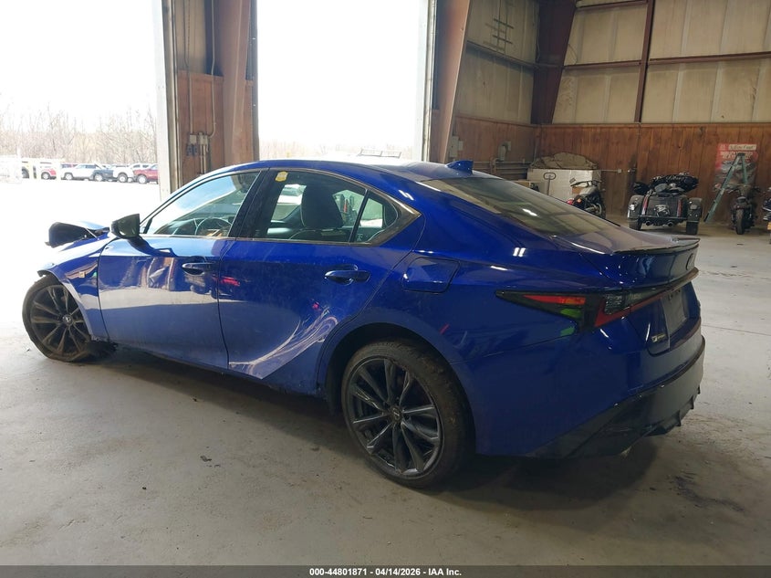 2021 Lexus Is VIN JTHGZ1E23M5020674 IAAI salvage auction — FRONT END, Wait Title, sold $5,800 on 2026-07-08 (photo 3)