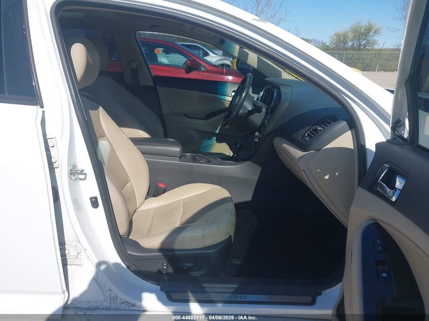 2014 Kia Optima VIN 5XXGN4A77EG330971 IAAI salvage auction — FRONT END, Wait Title, sold $525 on 2026-07-21 (photo 5)