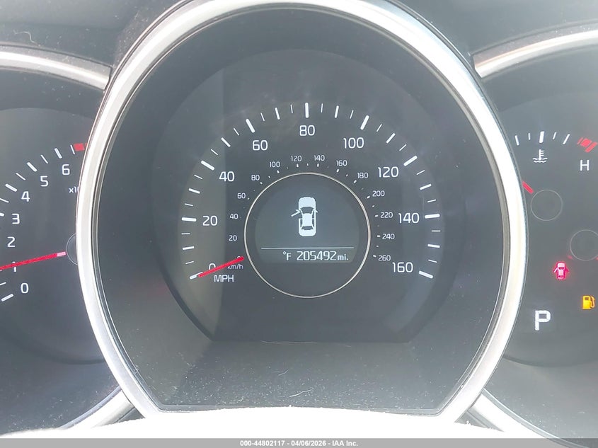 2014 Kia Optima VIN 5XXGN4A77EG330971 IAAI salvage auction — FRONT END, Wait Title, sold $525 on 2026-07-21 (photo 7)