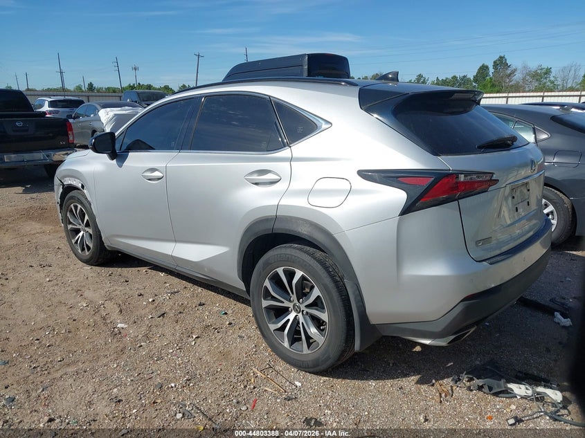 2016 Lexus Nx VIN JTJBARBZ8G2057886 IAAI salvage auction — FRONT END, Original (Texas), sold $8,350 on 2026-07-30 (photo 3)