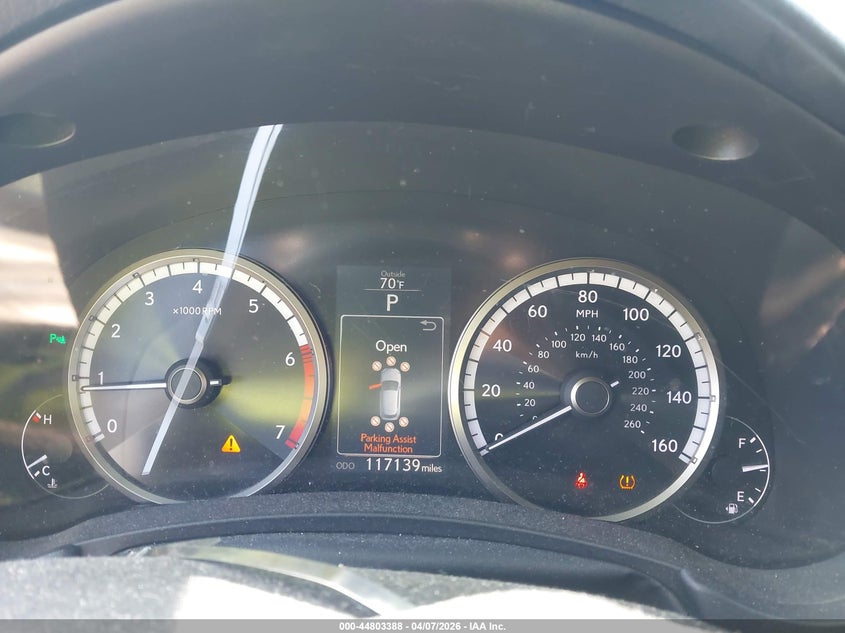 2016 Lexus Nx VIN JTJBARBZ8G2057886 IAAI salvage auction — FRONT END, Original (Texas), sold $8,350 on 2026-07-30 (photo 7)