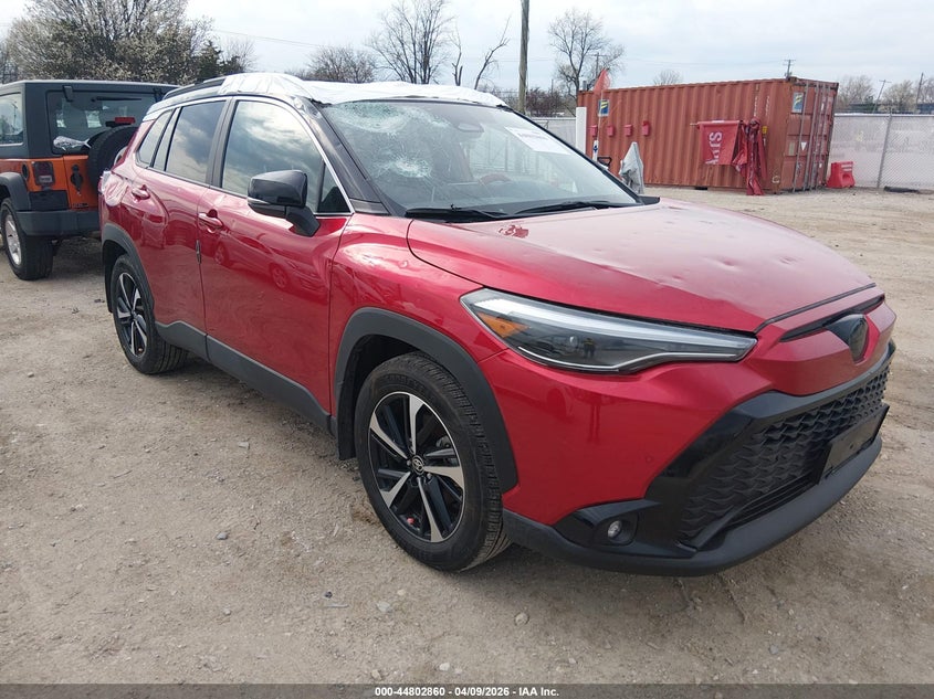2025 Toyota Corolla cross VIN 7MUFBABG3SV085488 IAAI salvage auction — HAIL, Salvage Title, sold $15,450 on 2026-07-21 (photo 1)