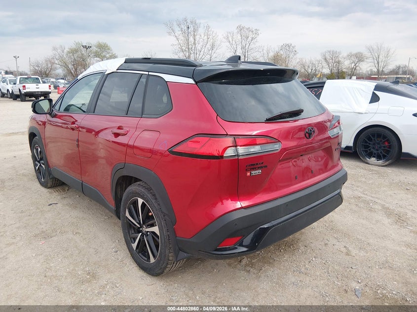 2025 Toyota Corolla cross VIN 7MUFBABG3SV085488 IAAI salvage auction — HAIL, Salvage Title, sold $15,450 on 2026-07-21 (photo 3)