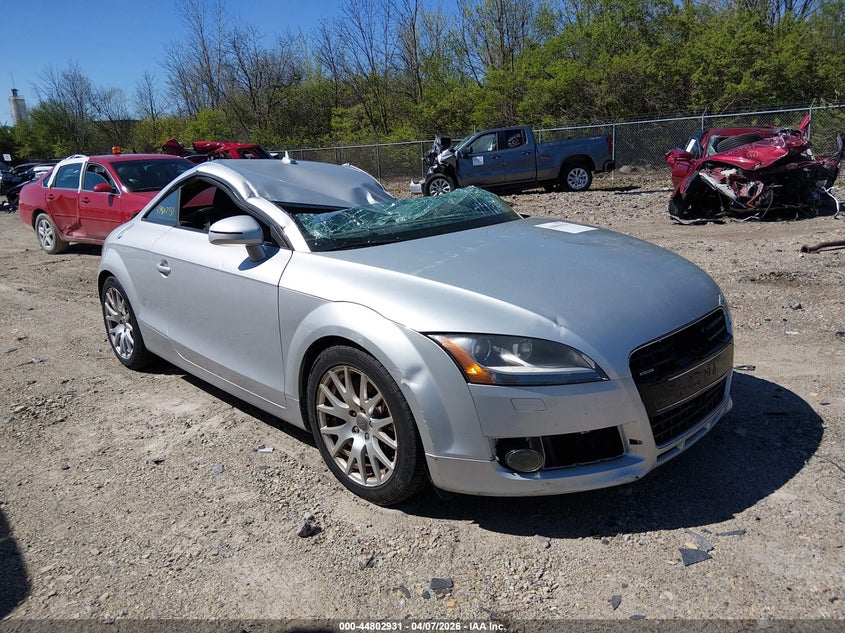 2008 Audi Tt VIN TRUDD38J481005833 IAAI salvage auction — ROOF, Salvage (Ohio), sold $1,100 on 2026-07-14 (photo 1)
