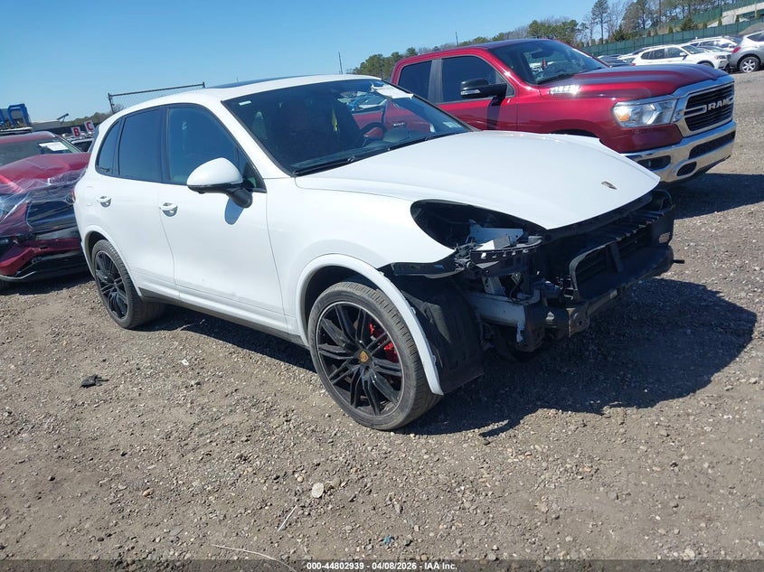 2016 Porsche Cayenne VIN WP1AA2A22GLA08976 IAAI salvage auction — FRONT END, Mv-907A (New York), sold $2,975 on 2026-08-18 (photo 1)