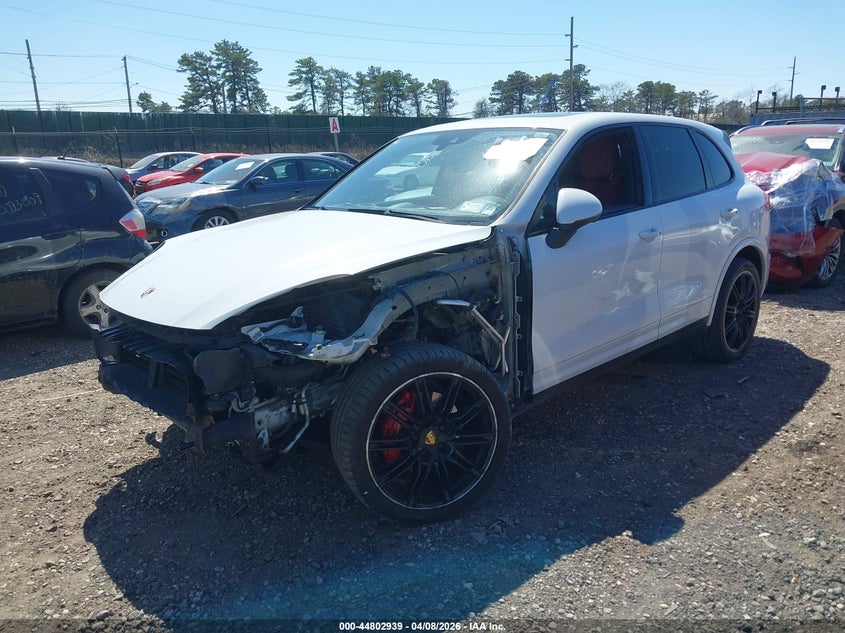 2016 Porsche Cayenne VIN WP1AA2A22GLA08976 IAAI salvage auction — FRONT END, Mv-907A (New York), sold $2,975 on 2026-08-18 (photo 2)