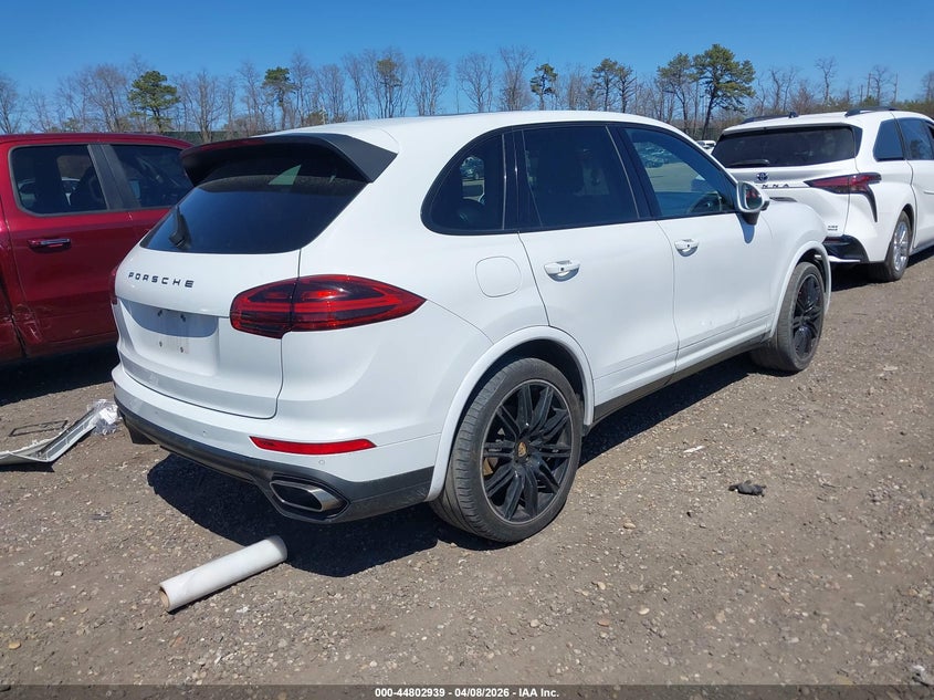 2016 Porsche Cayenne VIN WP1AA2A22GLA08976 IAAI salvage auction — FRONT END, Mv-907A (New York), sold $2,975 on 2026-08-18 (photo 4)