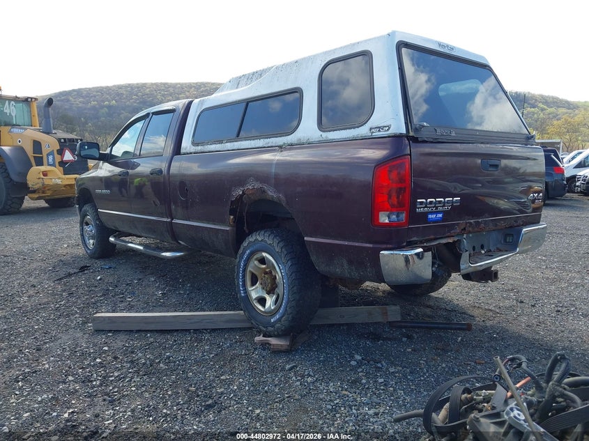 2004 Dodge Ram 3500 VIN 3D7LU38C94G100736 IAAI salvage auction — REAR END, Salvage (Texas), sold $1,350 on 2026-07-09 (photo 3)