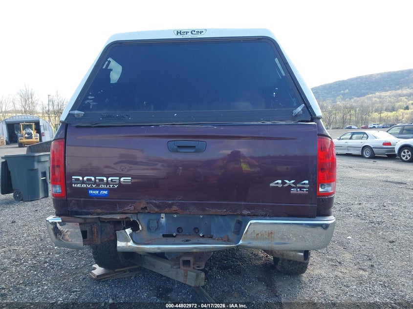 2004 Dodge Ram 3500 VIN 3D7LU38C94G100736 IAAI salvage auction — REAR END, Salvage (Texas), sold $1,350 on 2026-07-09 (photo 6)