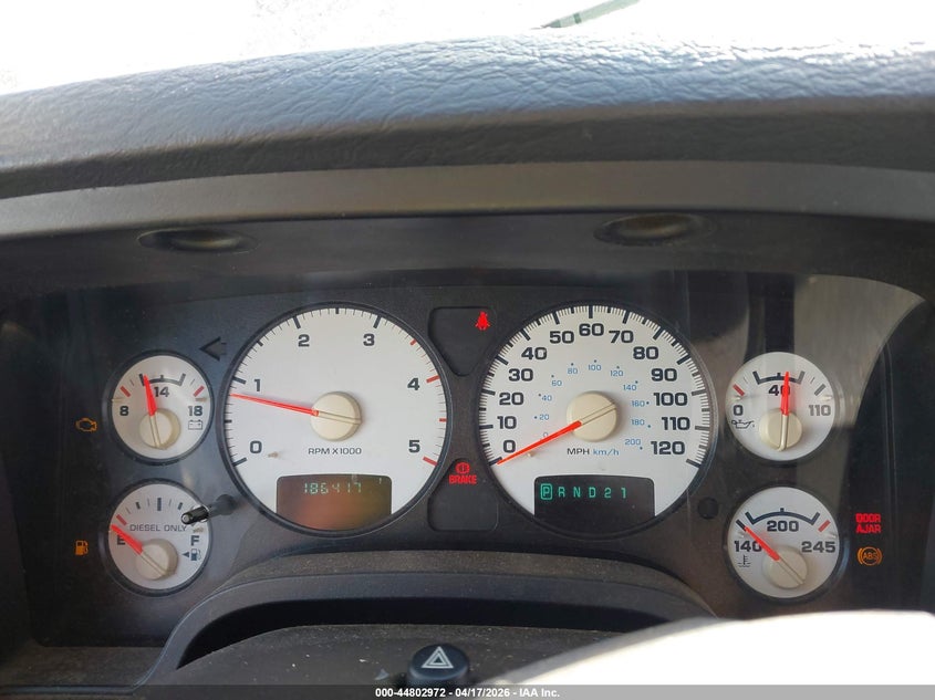 2004 Dodge Ram 3500 VIN 3D7LU38C94G100736 IAAI salvage auction — REAR END, Salvage (Texas), sold $1,350 on 2026-07-09 (photo 7)