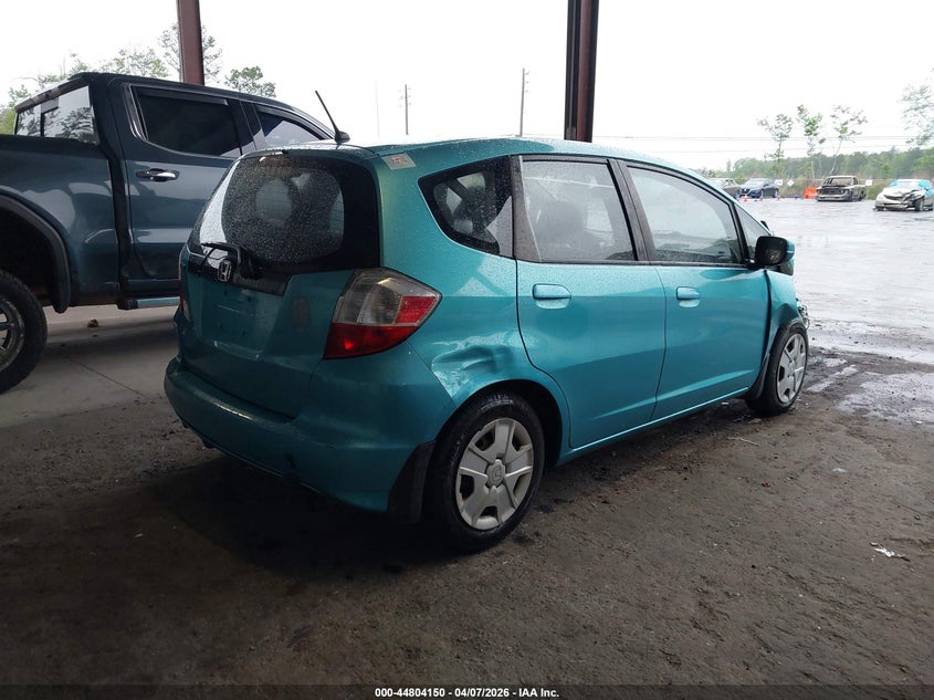 2012 Honda Fit VIN JHMGE8H33CC003828 IAAI salvage auction — FRONT END, Salvage Title, sold $725 on 2026-07-14 (photo 4)