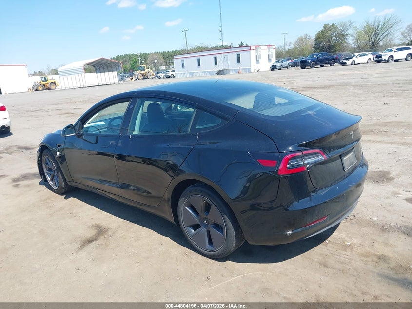 2021 Tesla Model 3 VIN 5YJ3E1EAXMF089637 IAAI salvage auction — FRONT END, Salvage - Greater Than 75% (Maryland), sold $4,500 on 2026-07-16 (photo 3)