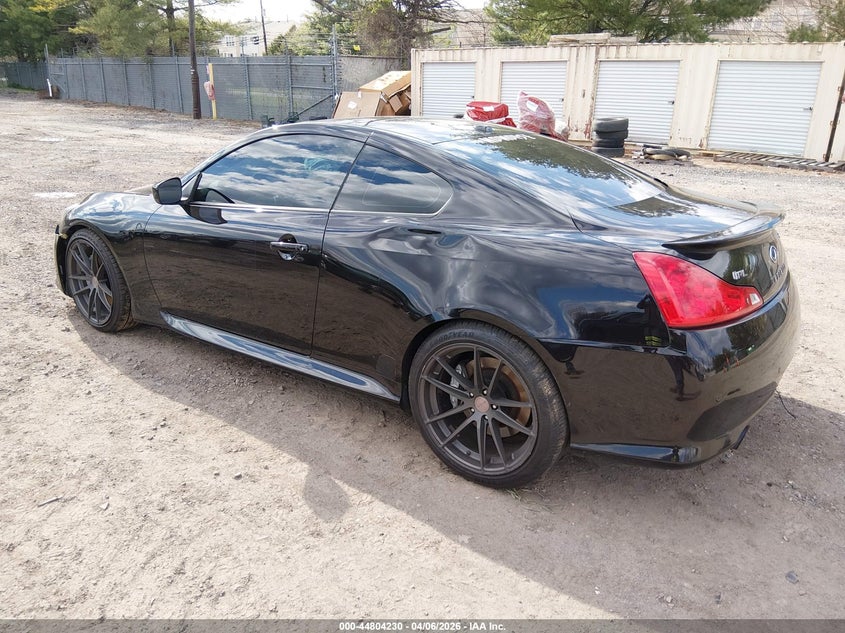 2011 Infiniti G VIN JN1CV6EKXBM213158 IAAI salvage auction — FRONT END, Salvage (New Jersey), sold $1,700 on 2026-07-28 (photo 3)