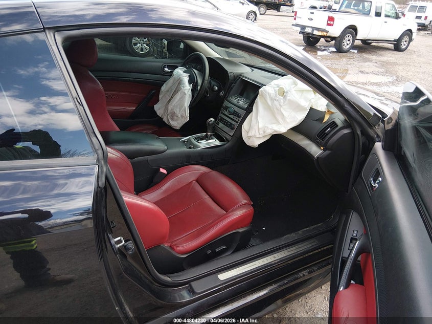 2011 Infiniti G VIN JN1CV6EKXBM213158 IAAI salvage auction — FRONT END, Salvage (New Jersey), sold $1,700 on 2026-07-28 (photo 5)