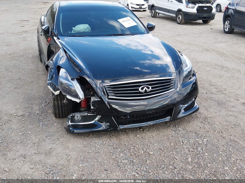 2011 Infiniti G VIN JN1CV6EKXBM213158 IAAI salvage auction — FRONT END, Salvage (New Jersey), sold $1,700 on 2026-07-28 (photo 6)