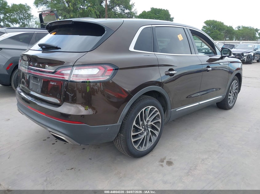 2019 Lincoln Nautilus VIN 2LMPJ6L9XKBL23126 IAAI salvage auction — FRONT END, Salvage Title, sold $2,600 on 2026-07-21 (photo 4)