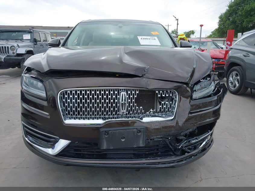 2019 Lincoln Nautilus VIN 2LMPJ6L9XKBL23126 IAAI salvage auction — FRONT END, Salvage Title, sold $2,600 on 2026-07-21 (photo 6)