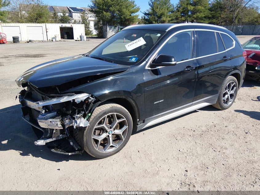 2016 BMW X1 VIN WBXHT3C31G5E56951 IAAI salvage auction — FRONT END, Salvage (New Jersey), sold $2,100 on 2026-07-28 (photo 2)