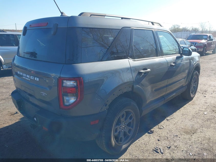 2023 Ford Bronco sport VIN 3FMCR9B67PRD13318 IAAI salvage auction — FRONT & REAR, Salvage (New Jersey), sold $7,800 on 2026-07-29 (photo 4)