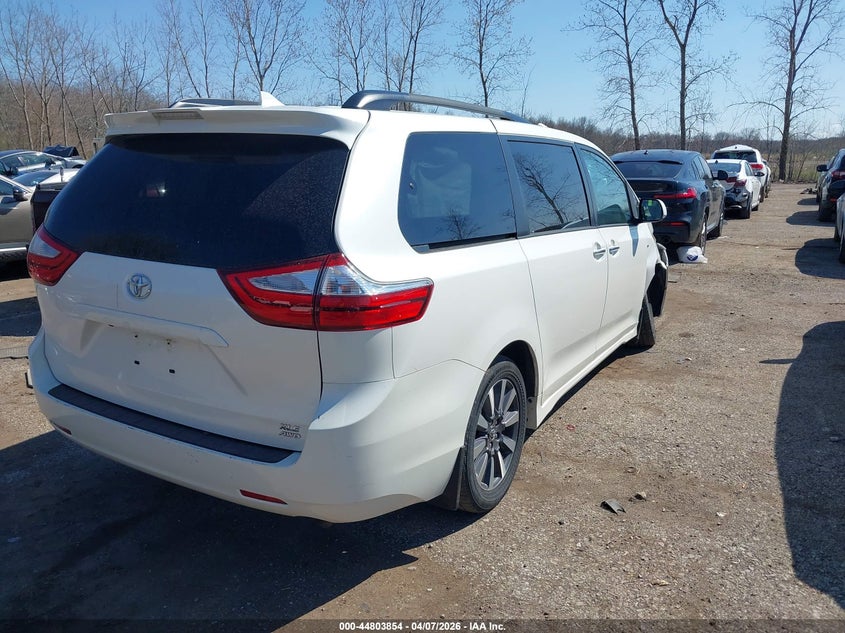 2019 Toyota Sienna VIN 5TDDZ3DC6KS218988 IAAI salvage auction — RIGHT FRONT, Salvage Title, sold $9,050 on 2026-07-21 (photo 4)