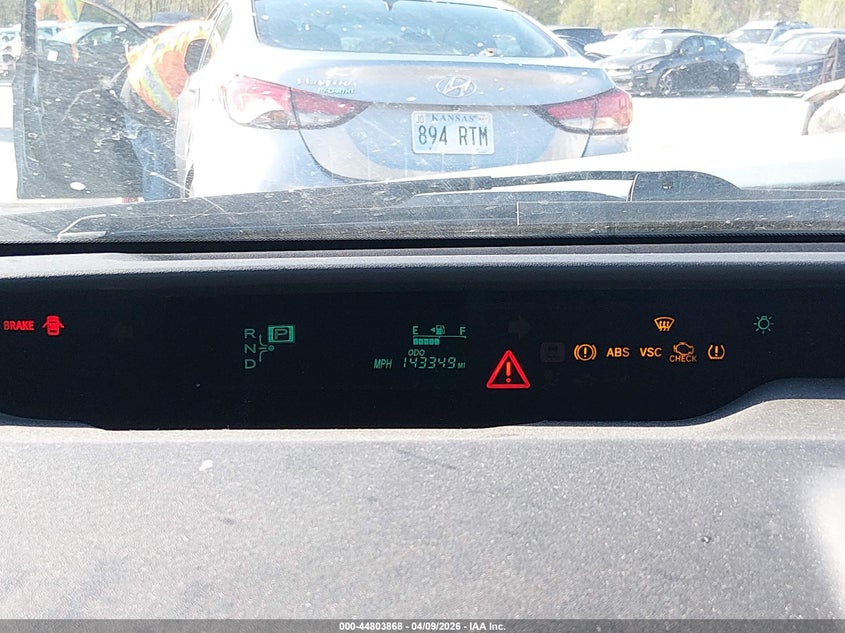 2007 Toyota Prius VIN JTDKB20U577636626 IAAI salvage auction — FRONT END, Salvage (Kansas), sold $400 on 2026-07-22 (photo 7)