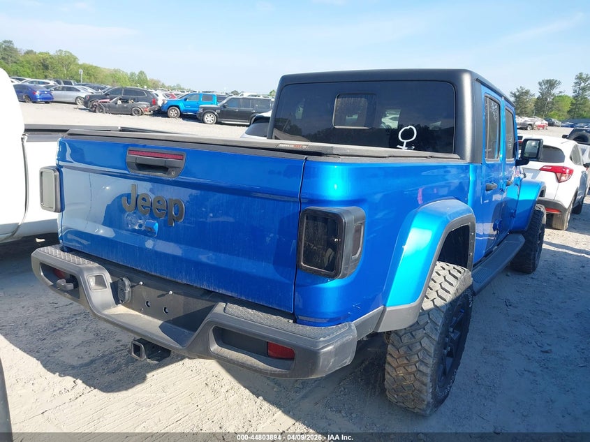 2024 Jeep Gladiator VIN 1C6HJTAG9RL126373 IAAI salvage auction — FRONT END, Salvage Title, sold $14,500 on 2026-07-10 (photo 4)
