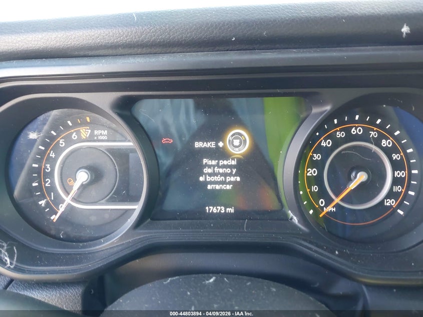 2024 Jeep Gladiator VIN 1C6HJTAG9RL126373 IAAI salvage auction — FRONT END, Salvage Title, sold $14,500 on 2026-07-10 (photo 7)