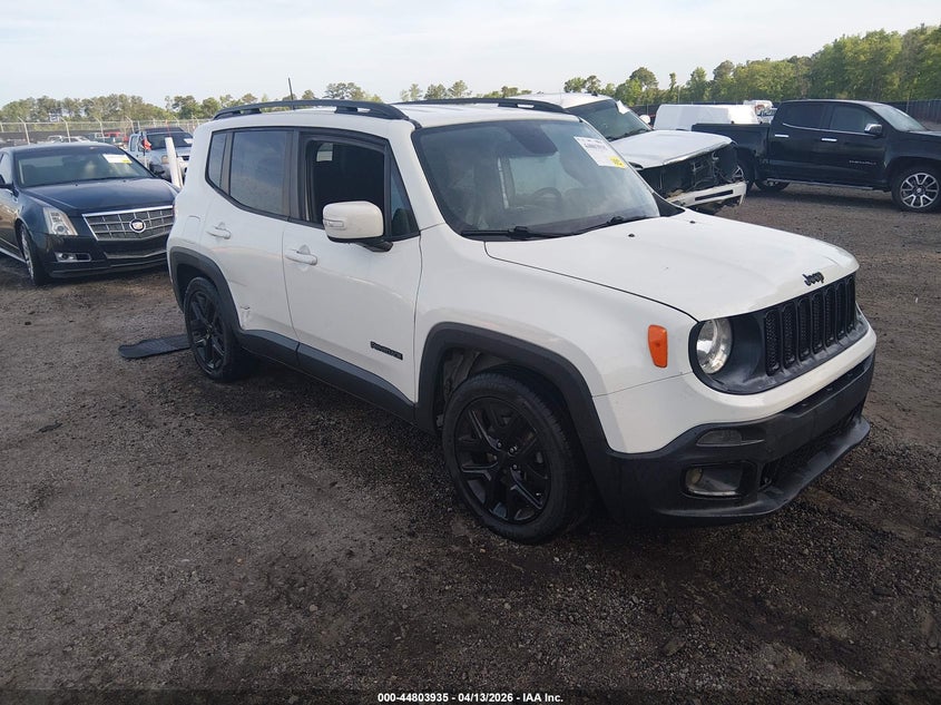 2018 Jeep Renegade VIN ZACCJABBXJPG96652 IAAI salvage auction — LEFT SIDE, Salvage Title, sold $1,200 on 2026-07-08 (photo 1)