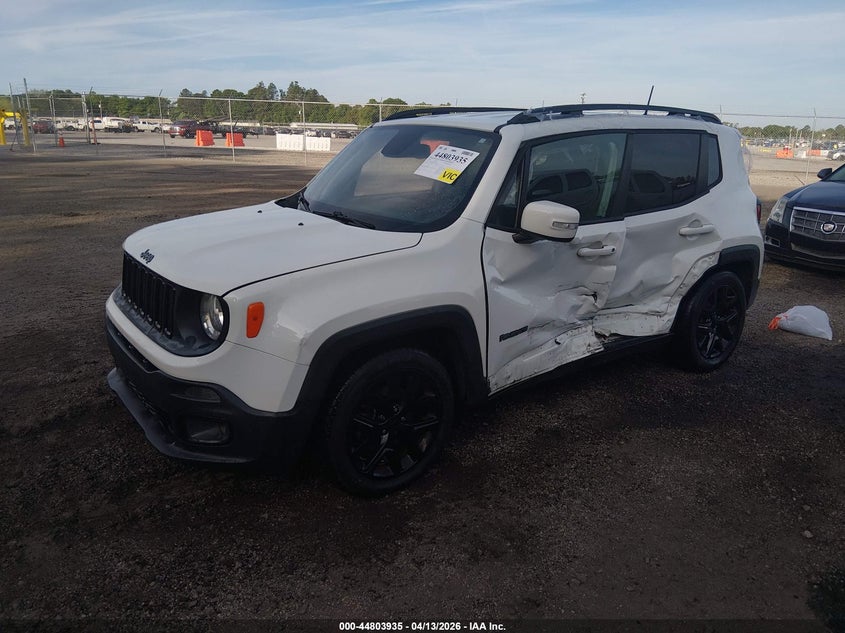 2018 Jeep Renegade VIN ZACCJABBXJPG96652 IAAI salvage auction — LEFT SIDE, Salvage Title, sold $1,200 on 2026-07-08 (photo 2)