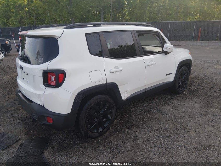 2018 Jeep Renegade VIN ZACCJABBXJPG96652 IAAI salvage auction — LEFT SIDE, Salvage Title, sold $1,200 on 2026-07-08 (photo 4)