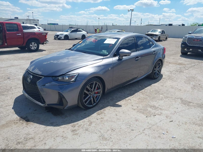 2017 Lexus Is VIN JTHCM1D27H5020066 IAAI salvage auction — FRONT END, Salvage Title, sold $5,200 on 2026-07-29 (photo 2)