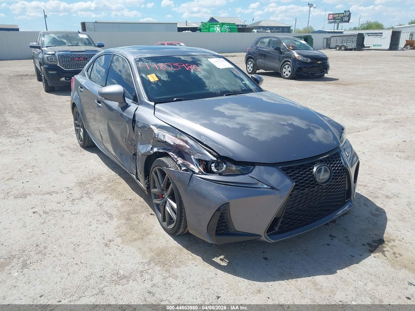 2017 Lexus Is VIN JTHCM1D27H5020066 IAAI salvage auction — FRONT END, Salvage Title, sold $5,200 on 2026-07-29 (photo 6)