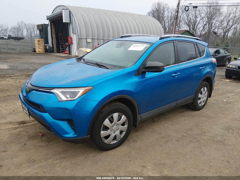 2017 Toyota Rav 4 VIN JTMBFREV2HJ136491 IAAI salvage auction — REAR END, Salvage Title, sold $5,450 on 2026-07-16 (photo 2)